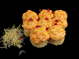 2. Łosoś pod pierzynką pieczony